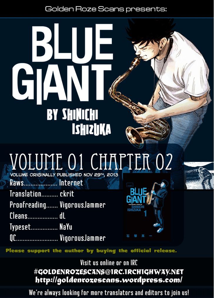Read Blue Giant en Manga Online