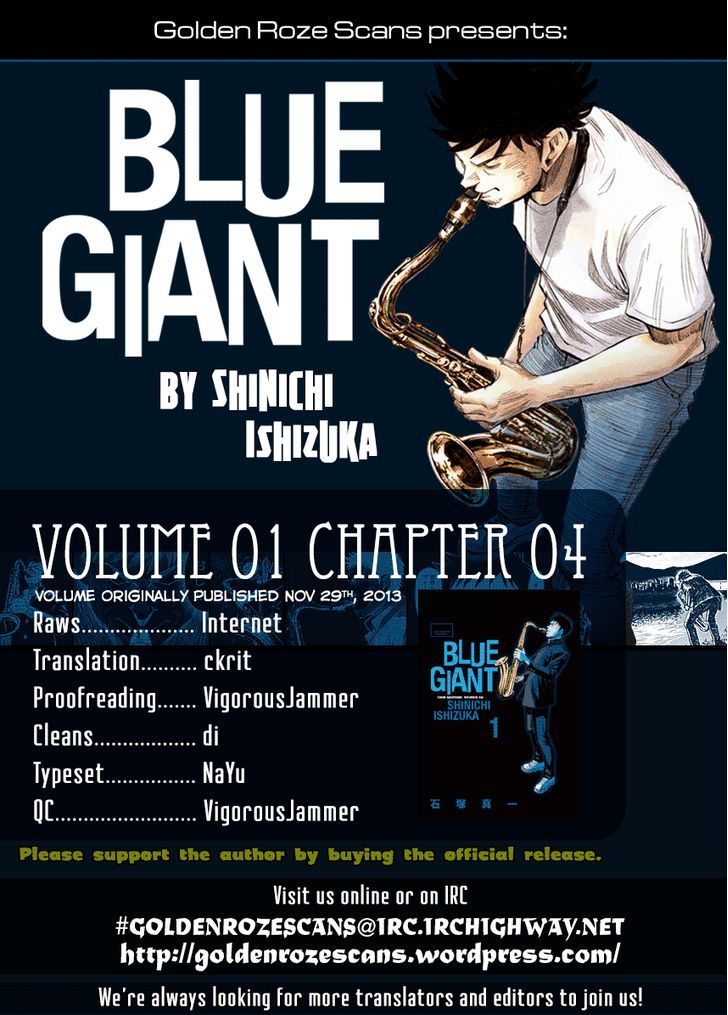 Read Blue Giant en Manga Online