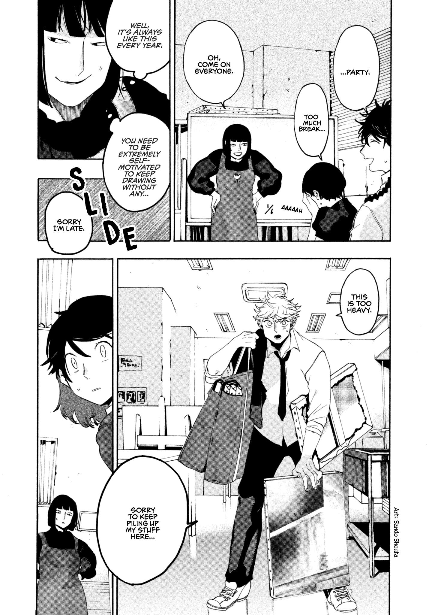 Read Blue Period en Manga Online