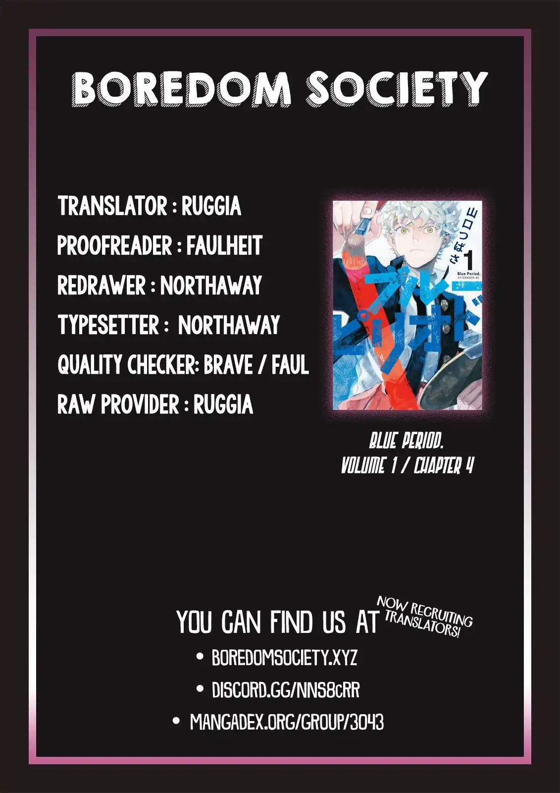 Read Blue Period en Manga Online