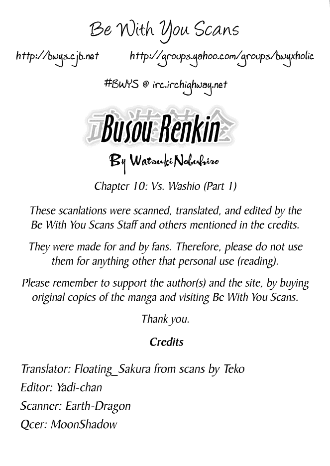 Read Buso Renkin en Manga Online