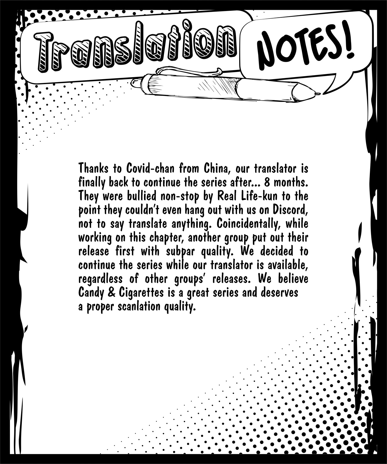 Read Candy and Cigarettes en Manga Online