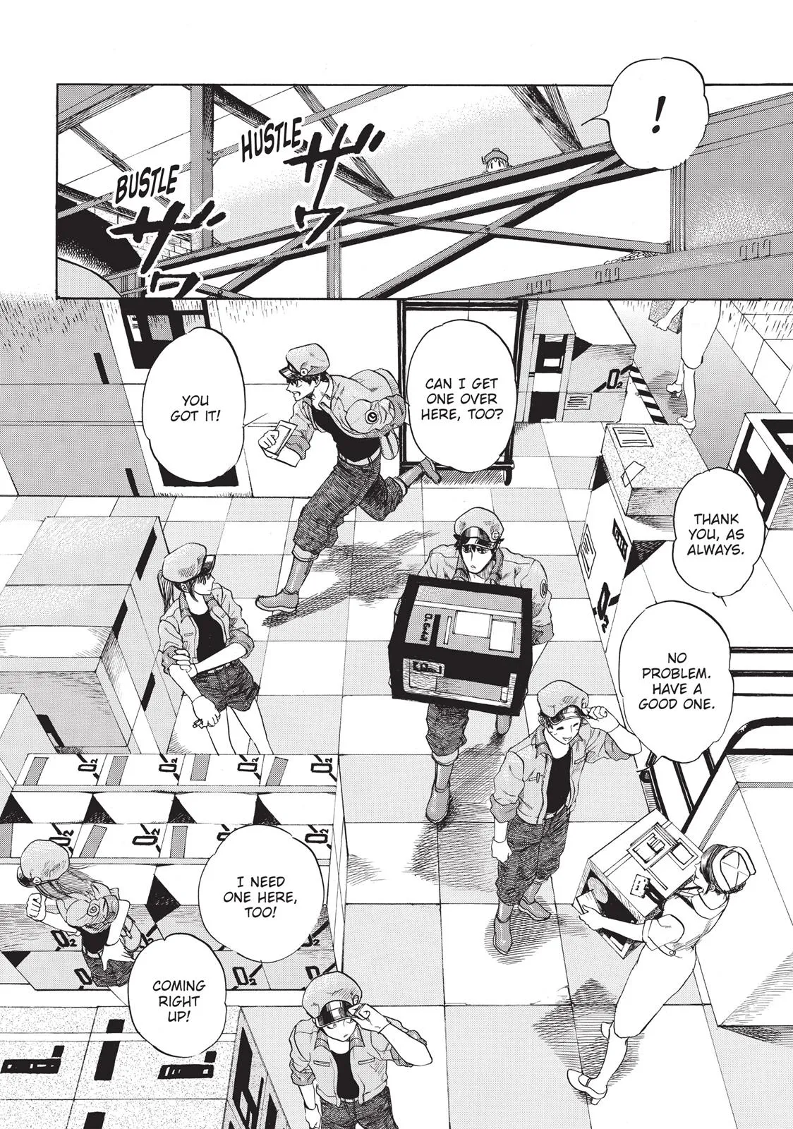 Read Cells at Work en Manga Online