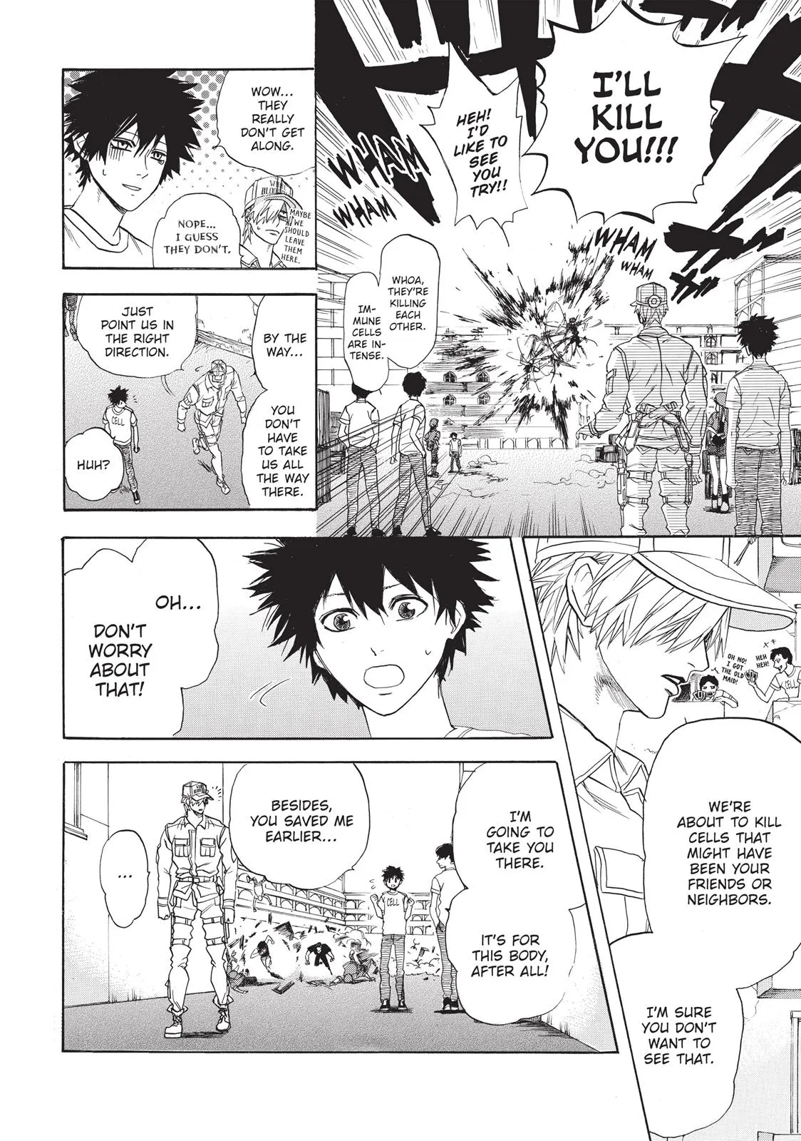 Read Cells at Work en Manga Online
