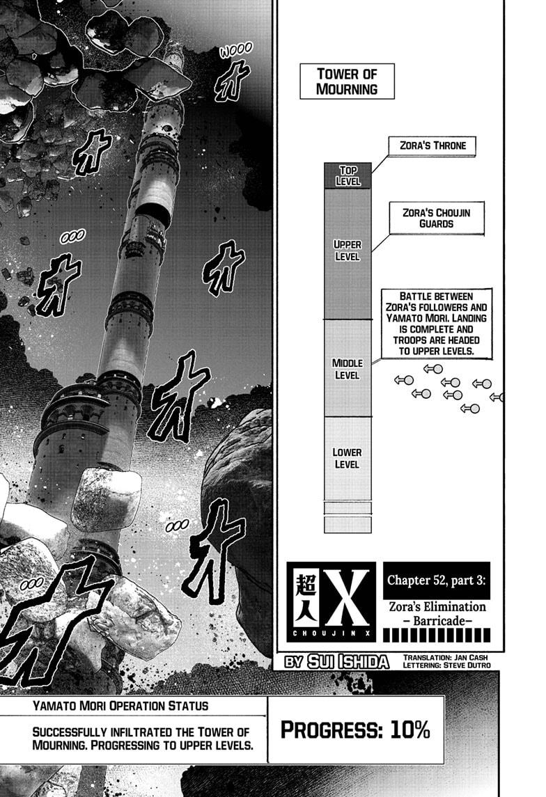 Read Choujin X en Manga Online