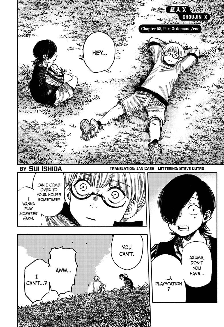 Read Choujin X en Manga Online
