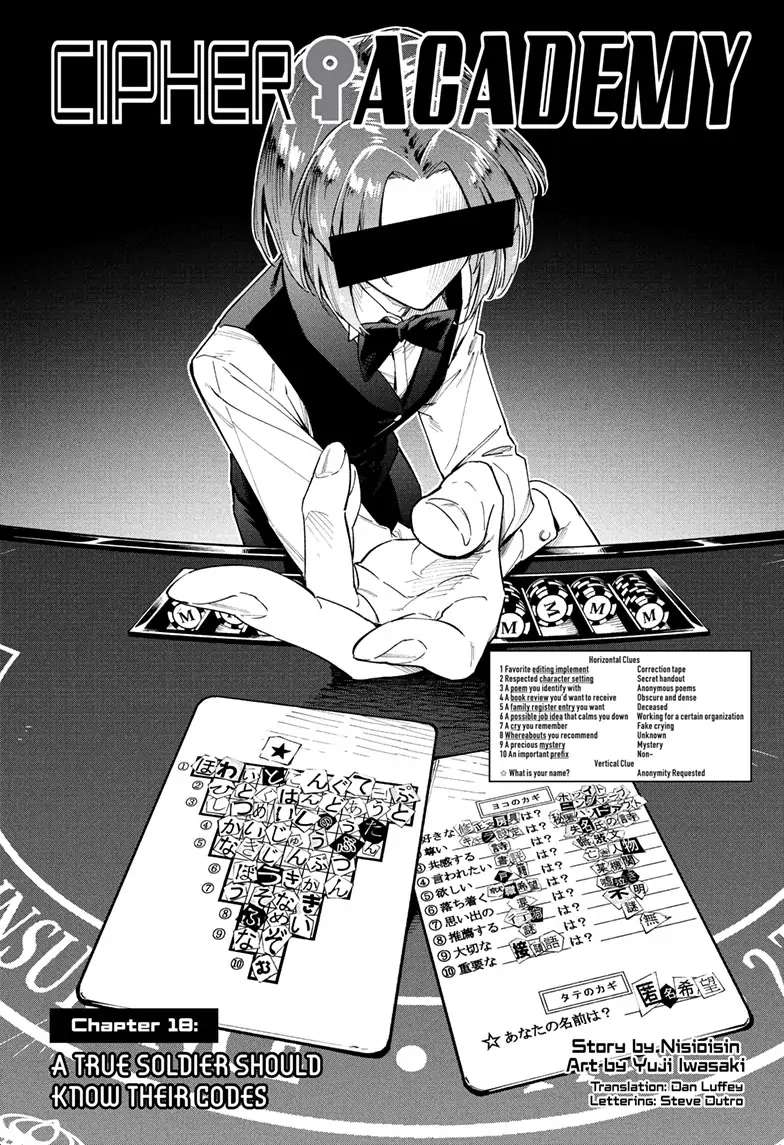Read Cipher Academy en Manga Online