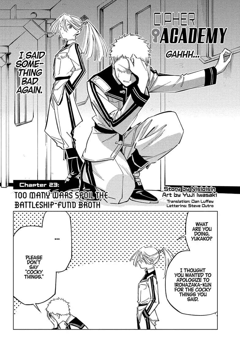 Read Cipher Academy en Manga Online