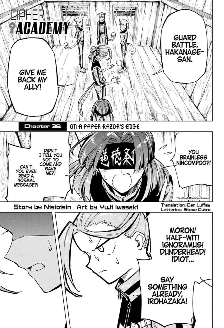 Read Cipher Academy en Manga Online