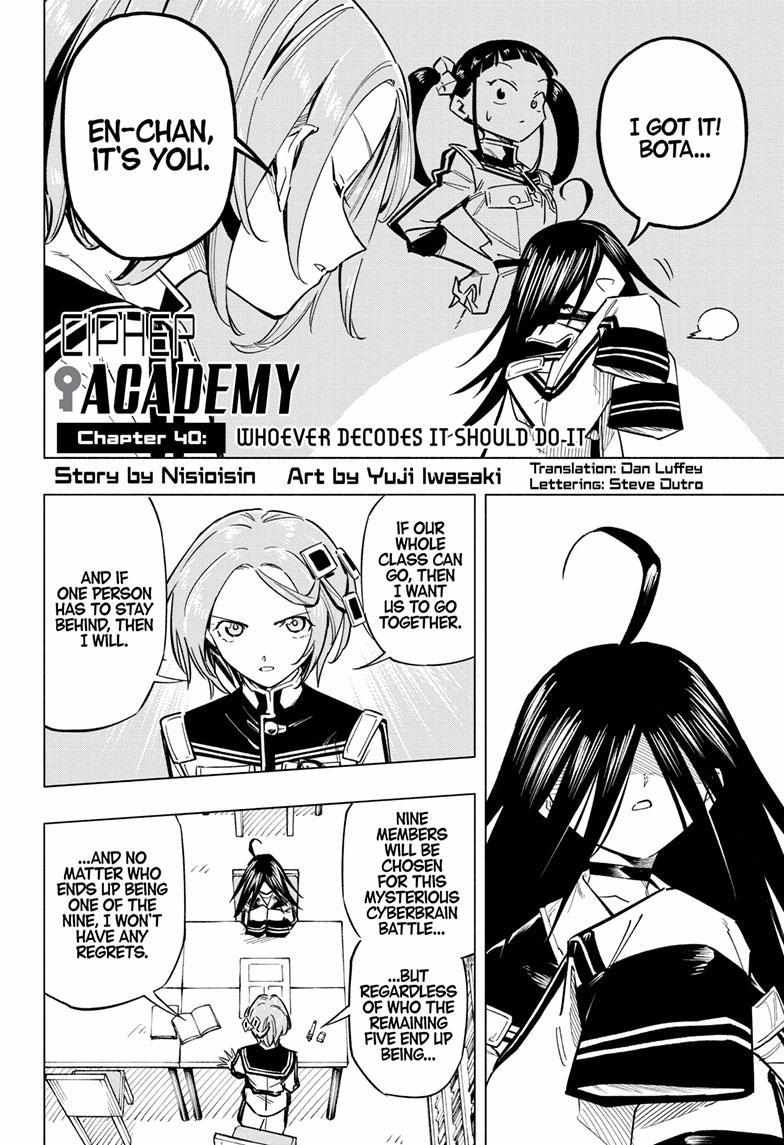 Read Cipher Academy en Manga Online