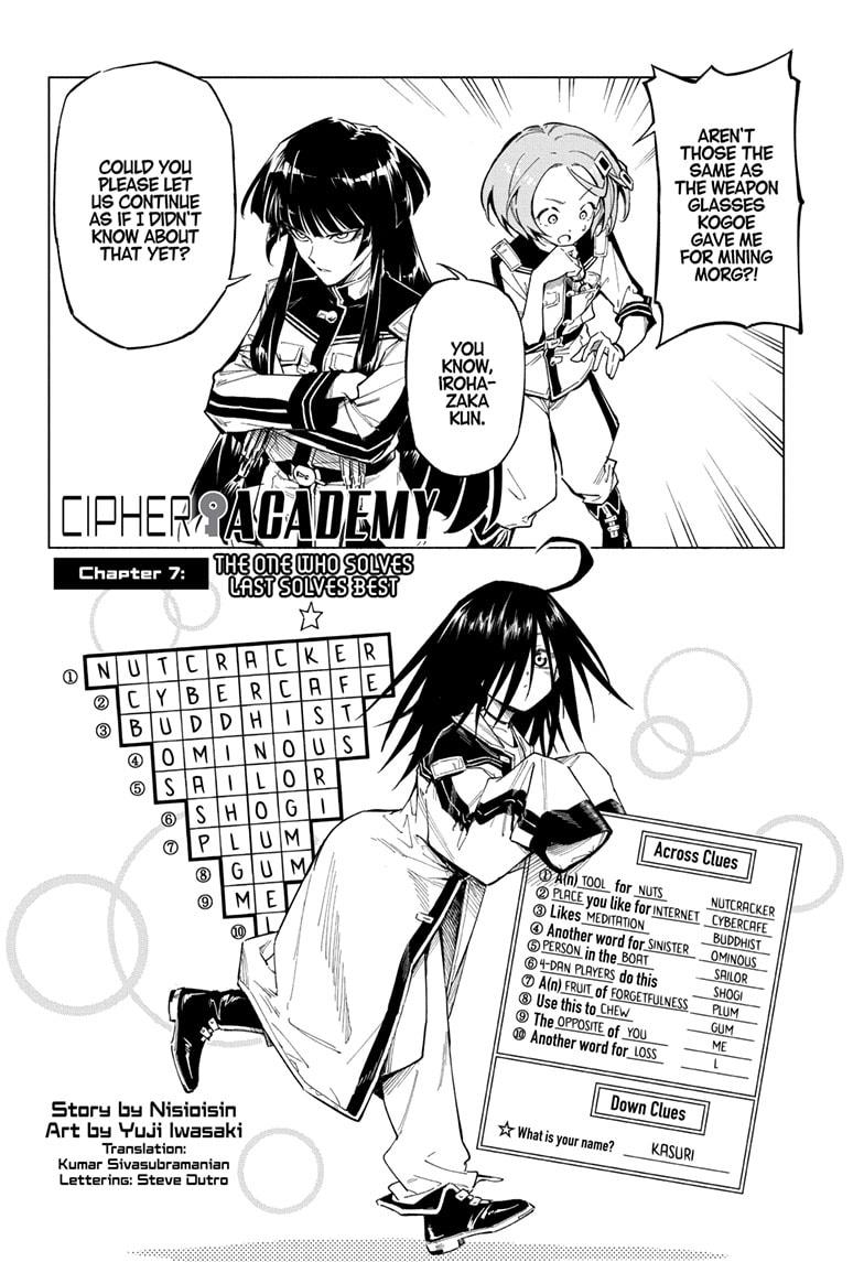 Read Cipher Academy en Manga Online