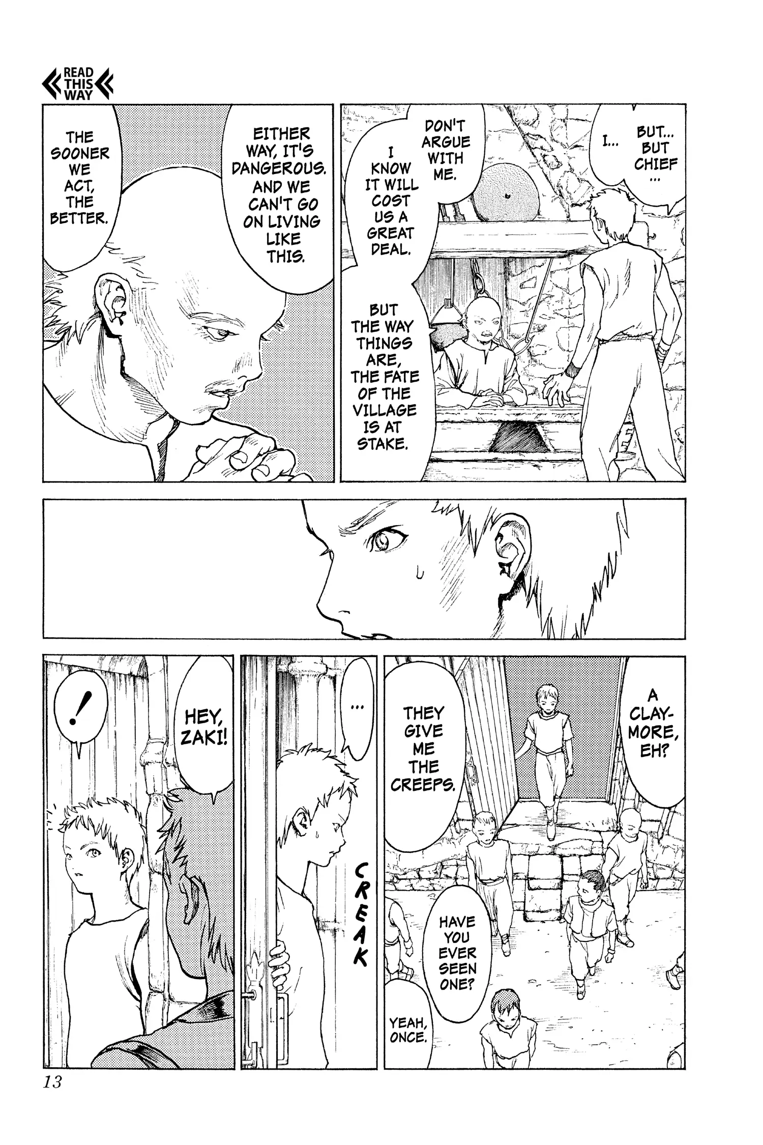 Read Claymore en Manga Online