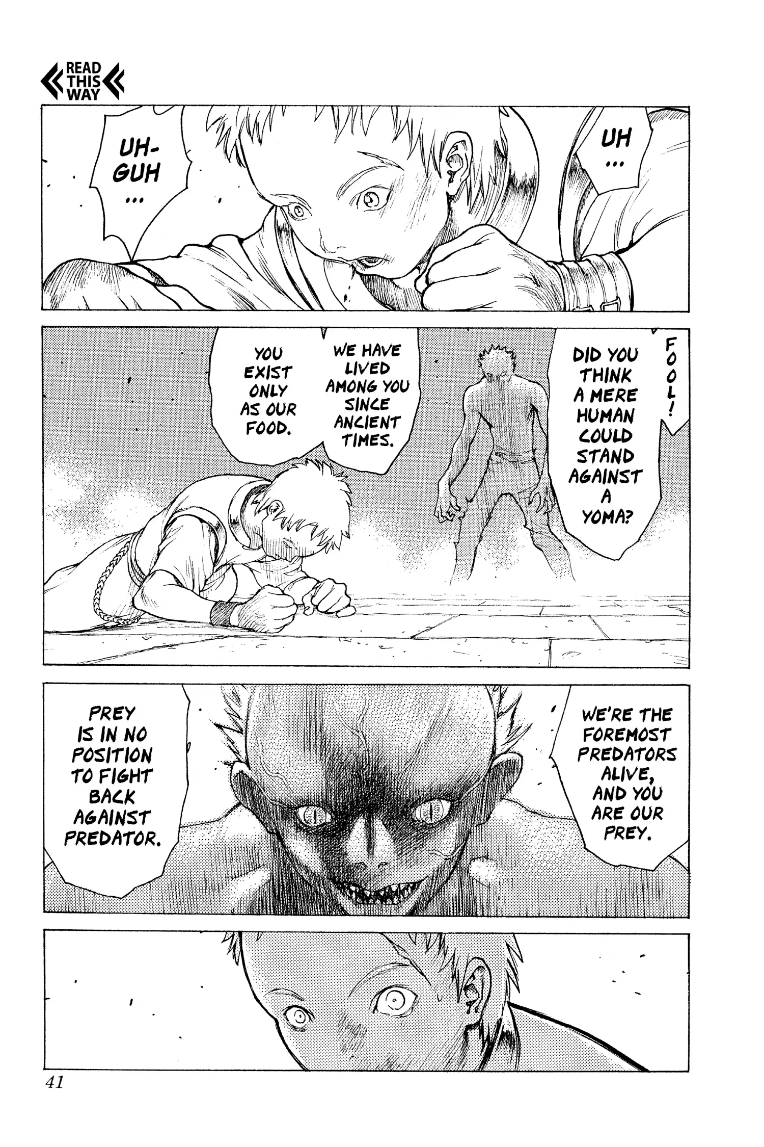 Read Claymore en Manga Online
