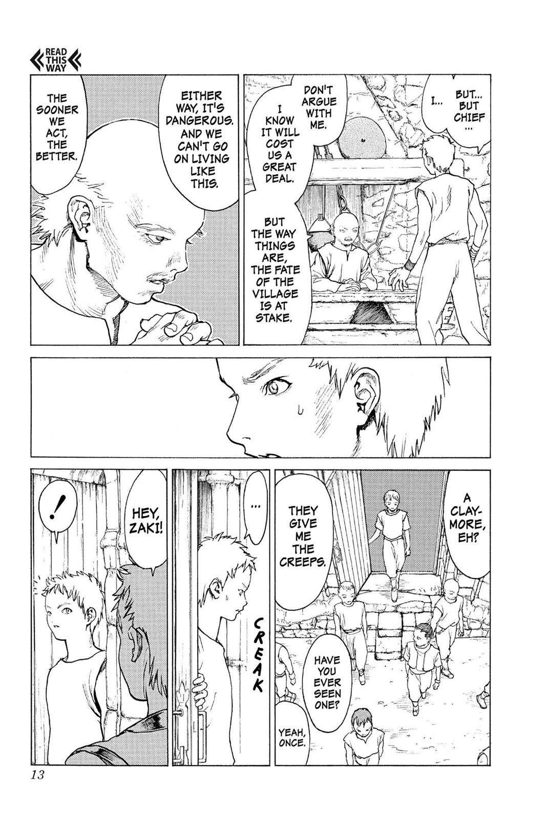 Read Claymore en Manga Online