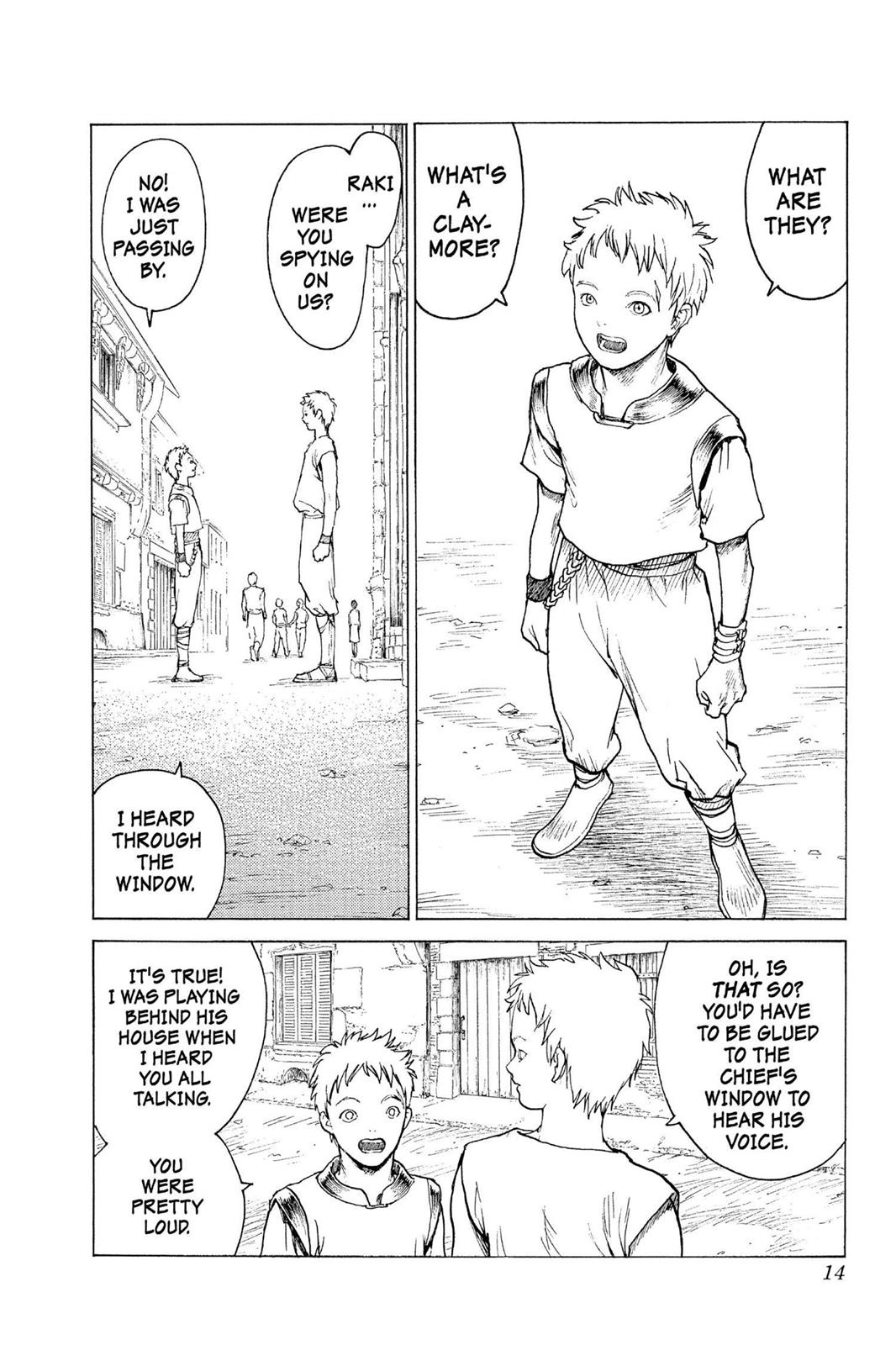 Read Claymore en Manga Online