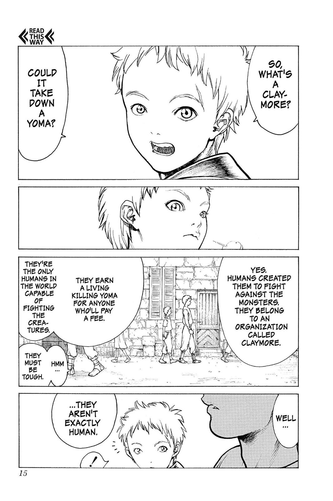 Read Claymore en Manga Online