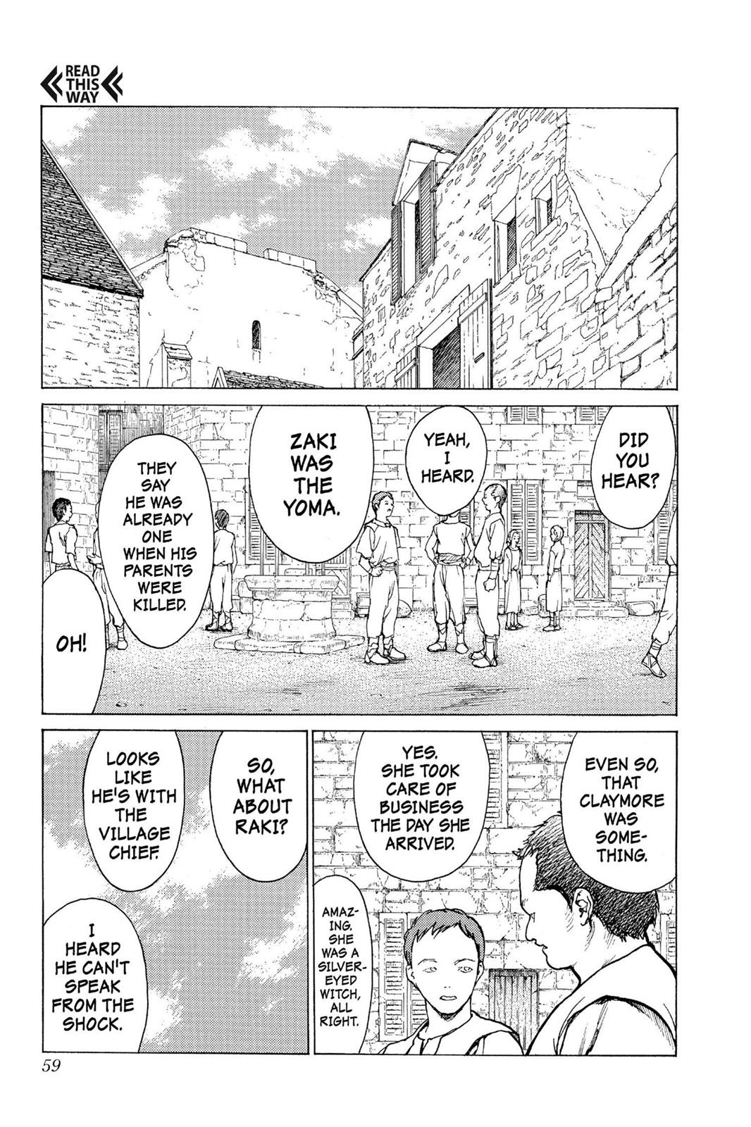 Read Claymore en Manga Online