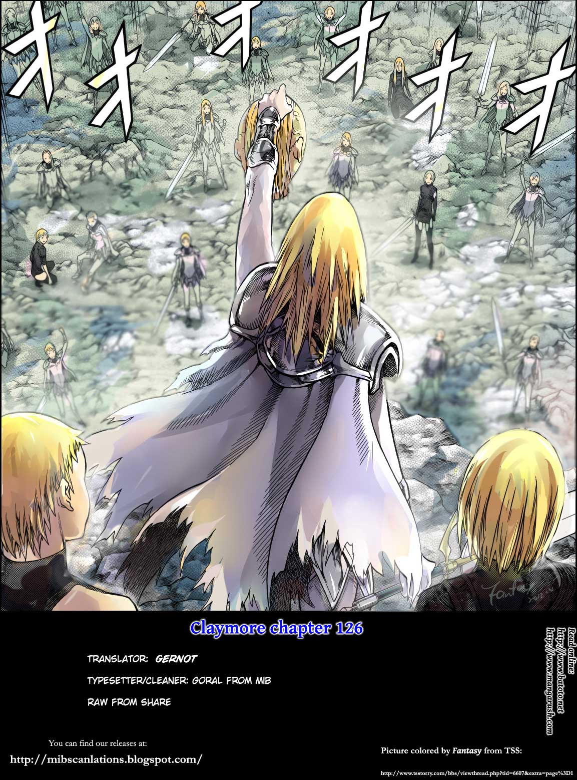 Read Claymore en Manga Online