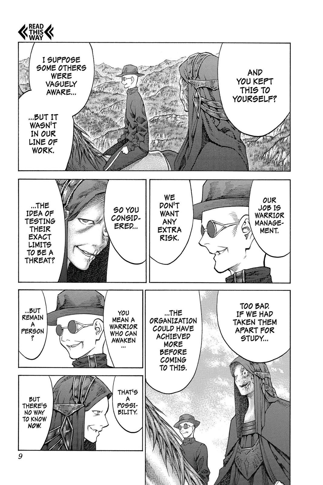 Read Claymore en Manga Online