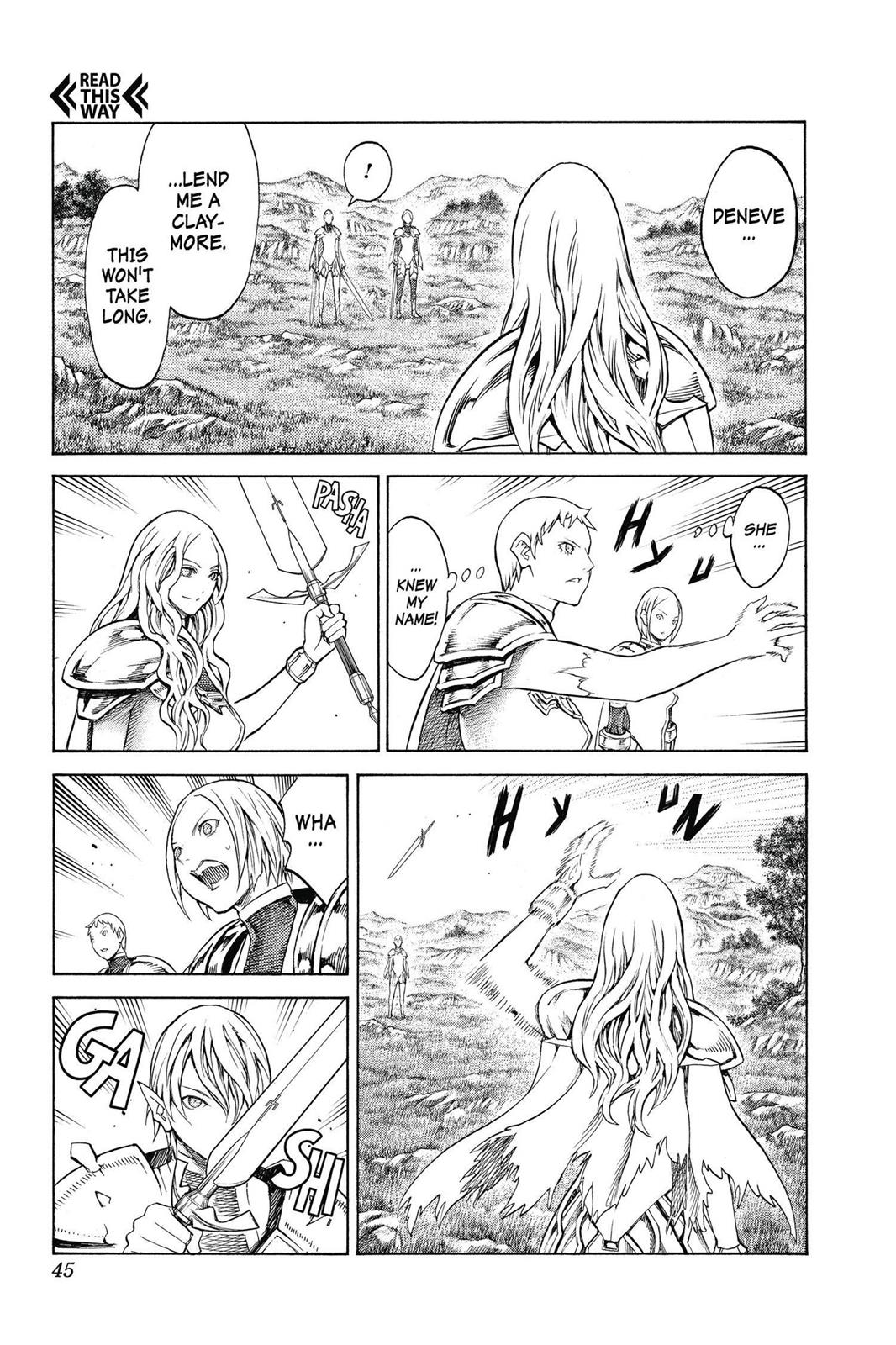 Read Claymore en Manga Online