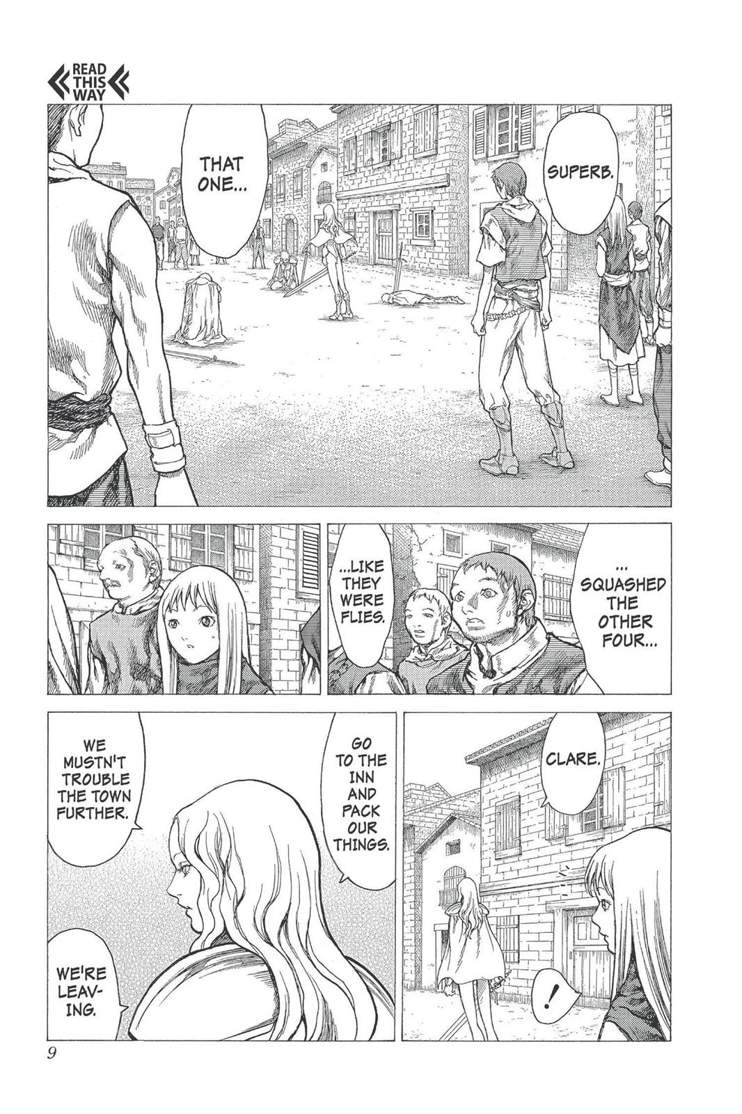 Read Claymore en Manga Online