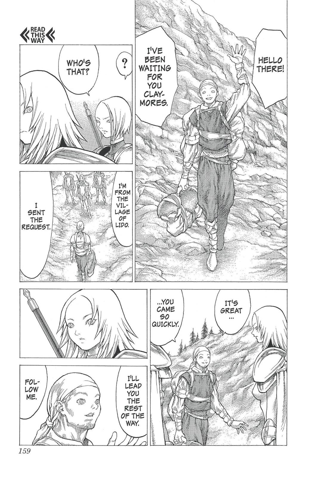 Read Claymore en Manga Online