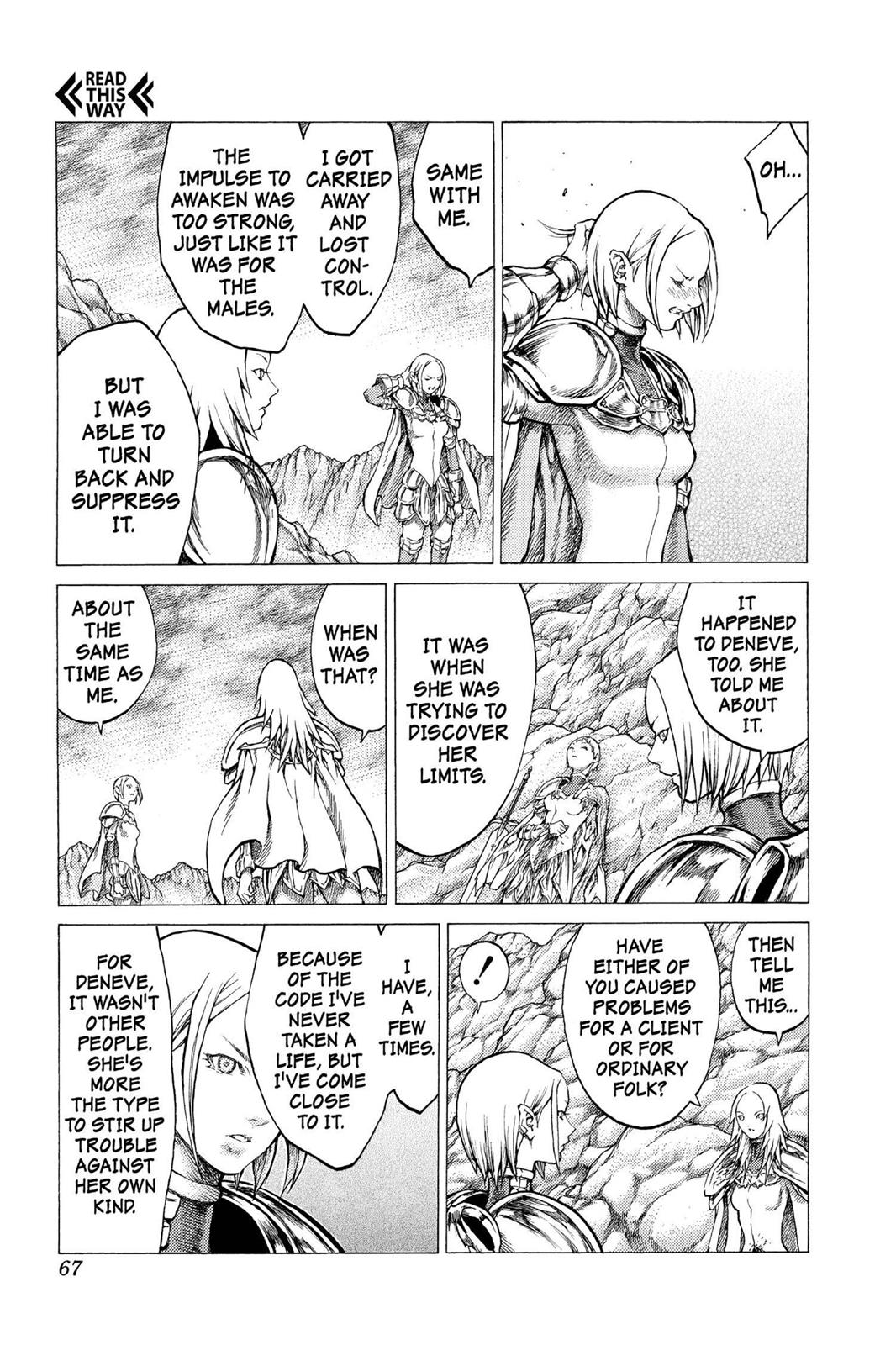 Read Claymore en Manga Online