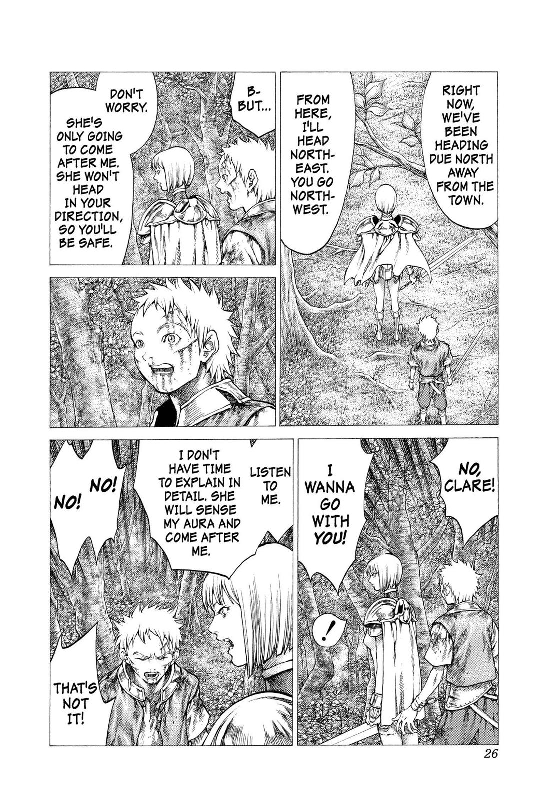 Read Claymore en Manga Online