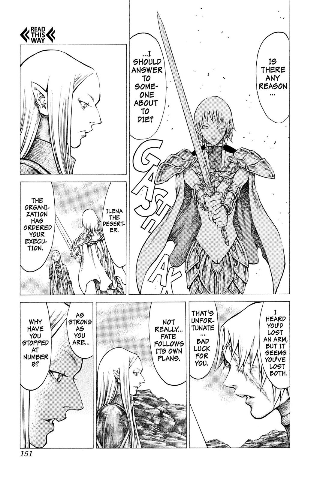Read Claymore en Manga Online