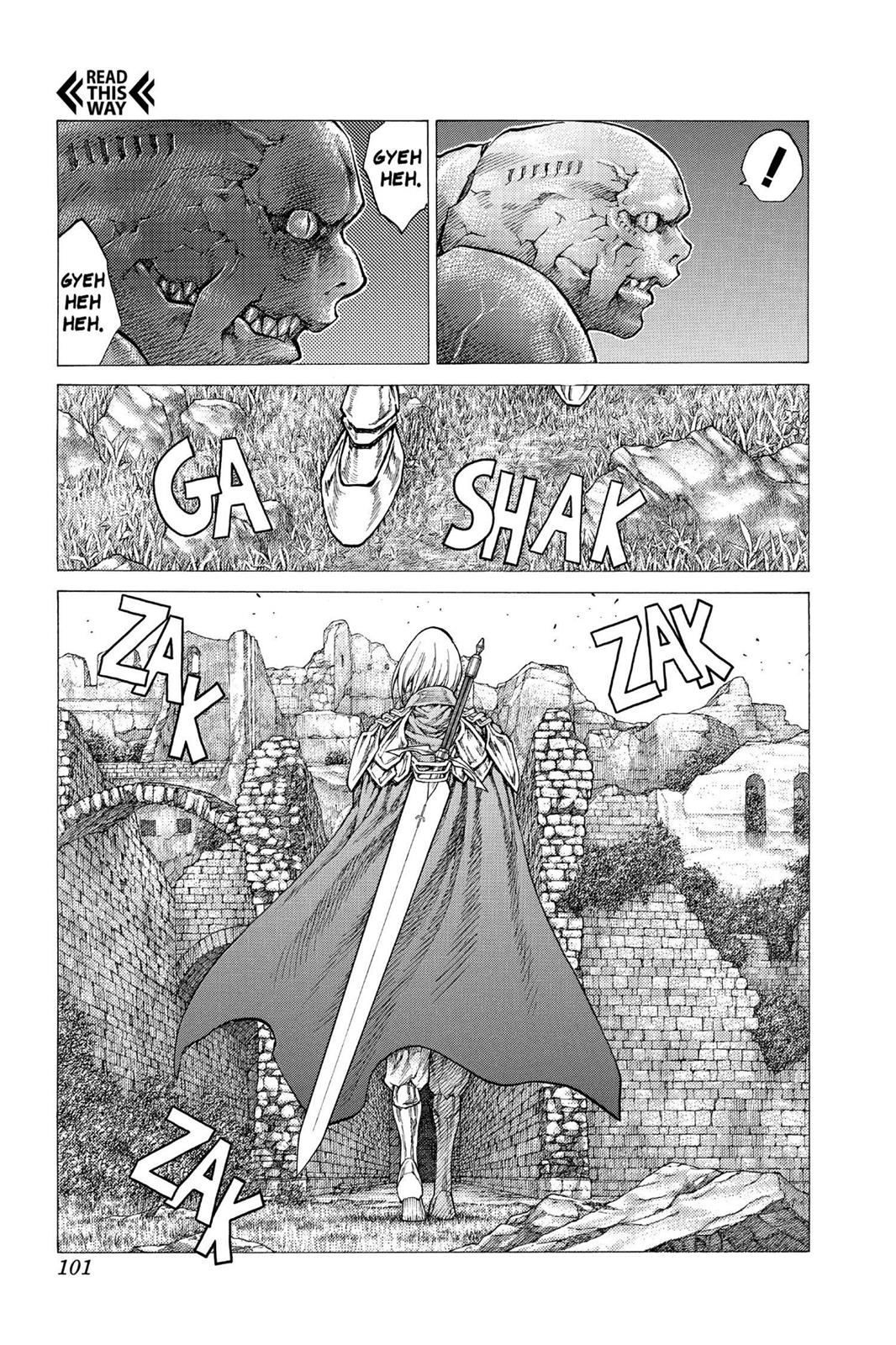 Read Claymore en Manga Online