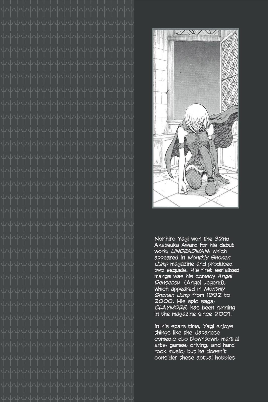 Read Claymore en Manga Online