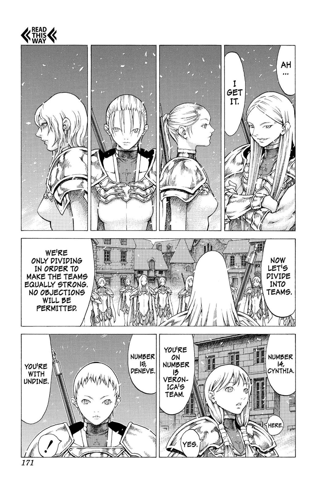 Read Claymore en Manga Online