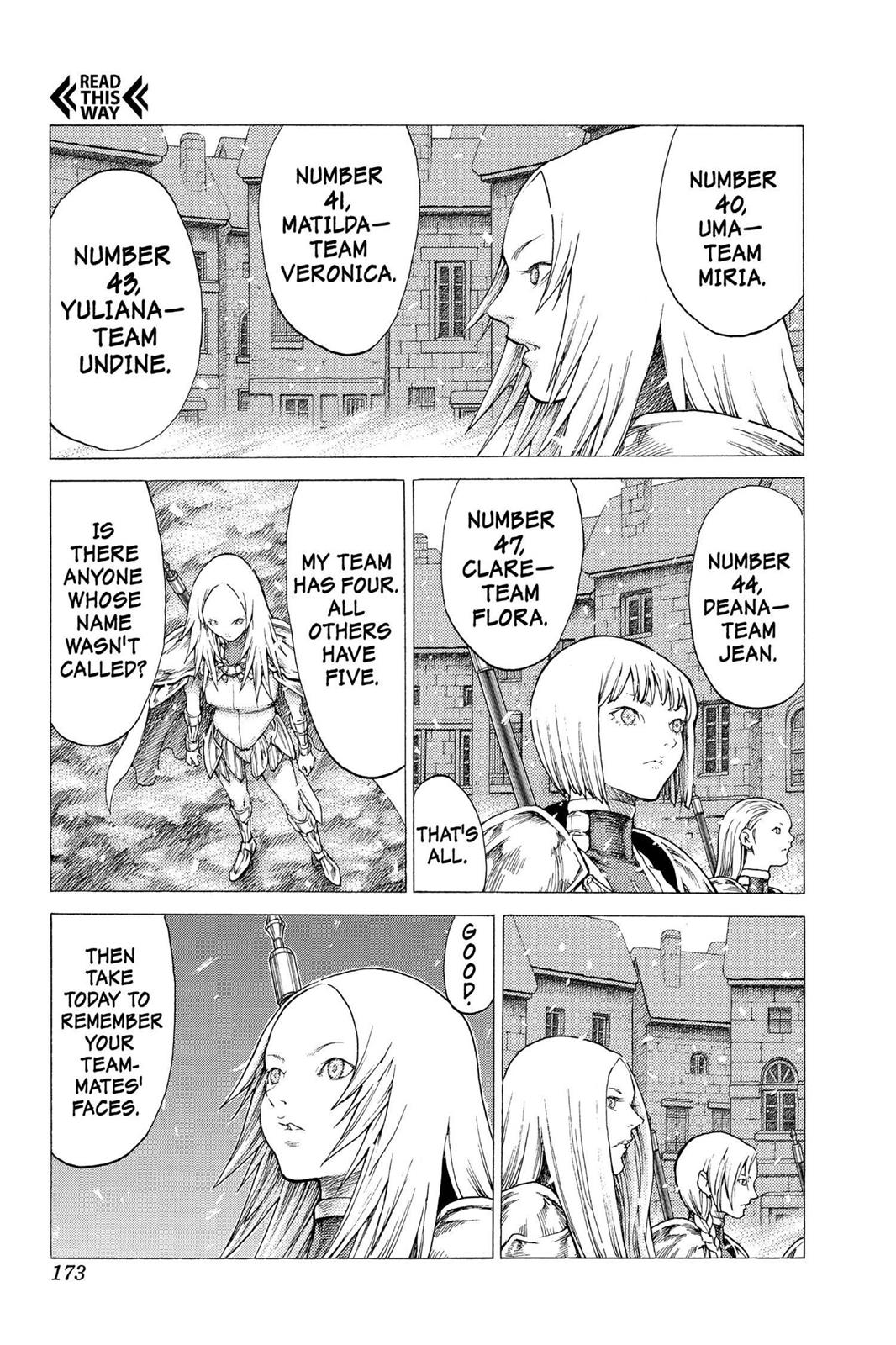 Read Claymore en Manga Online