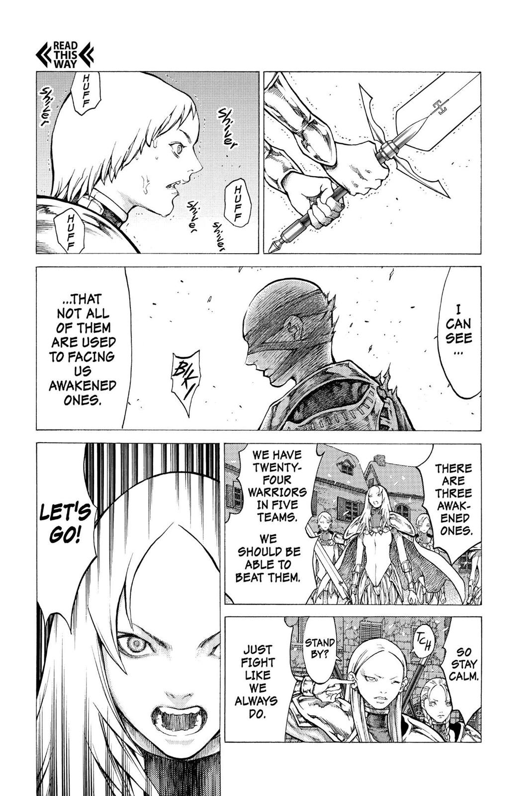 Read Claymore en Manga Online