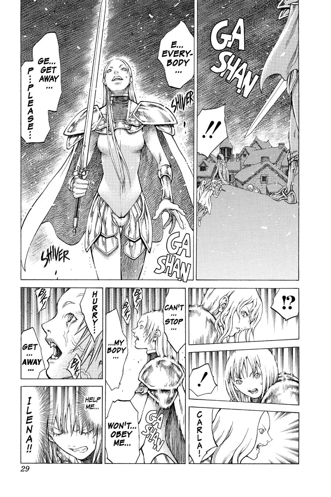Read Claymore en Manga Online