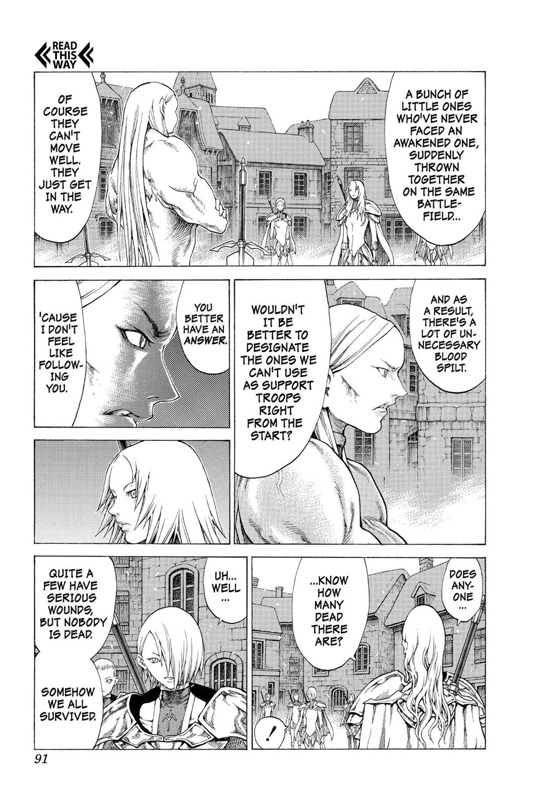 Read Claymore en Manga Online