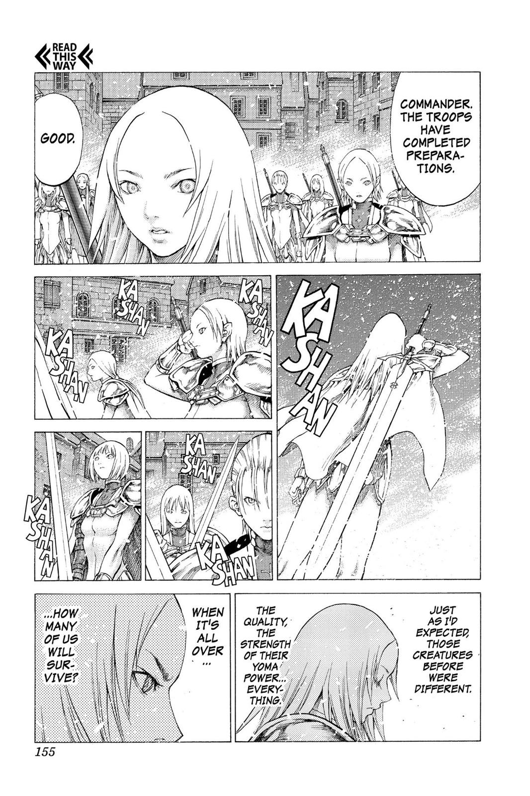 Read Claymore en Manga Online