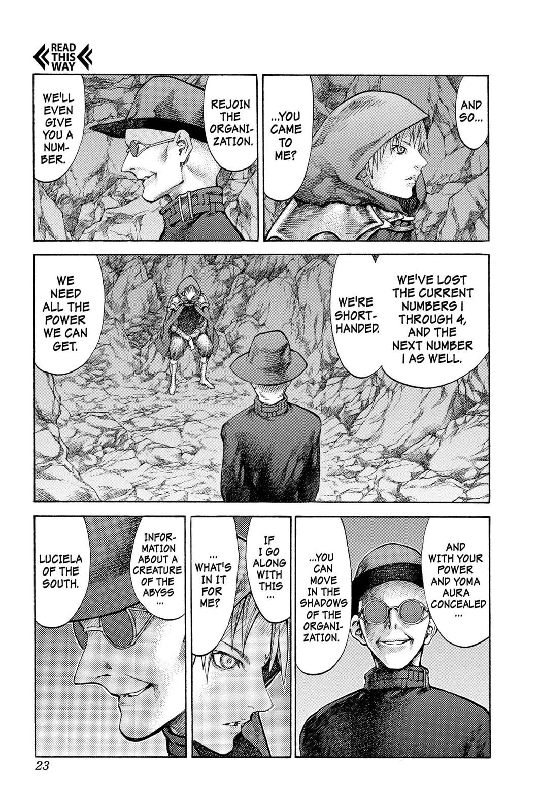 Read Claymore en Manga Online