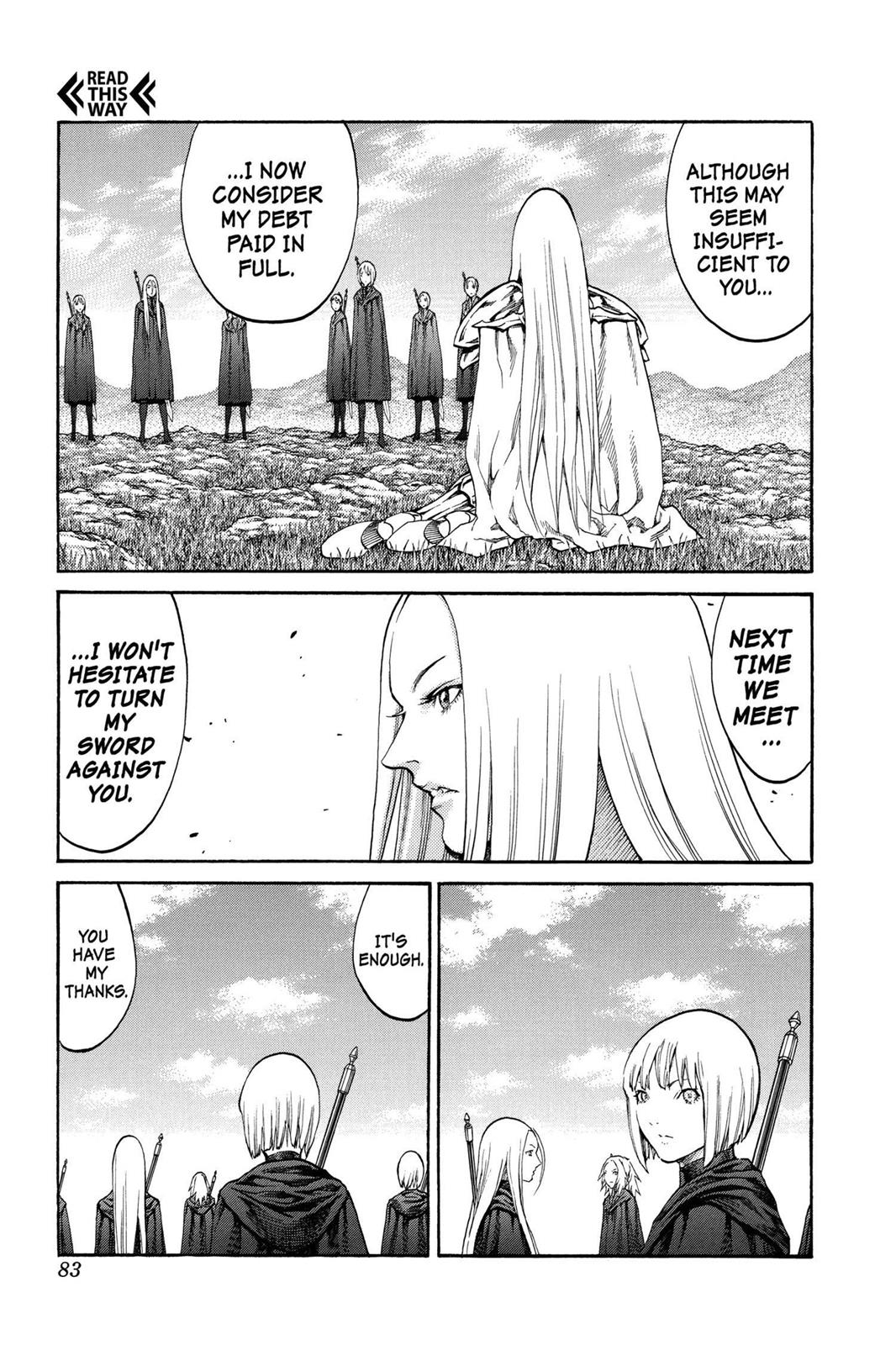 Read Claymore en Manga Online