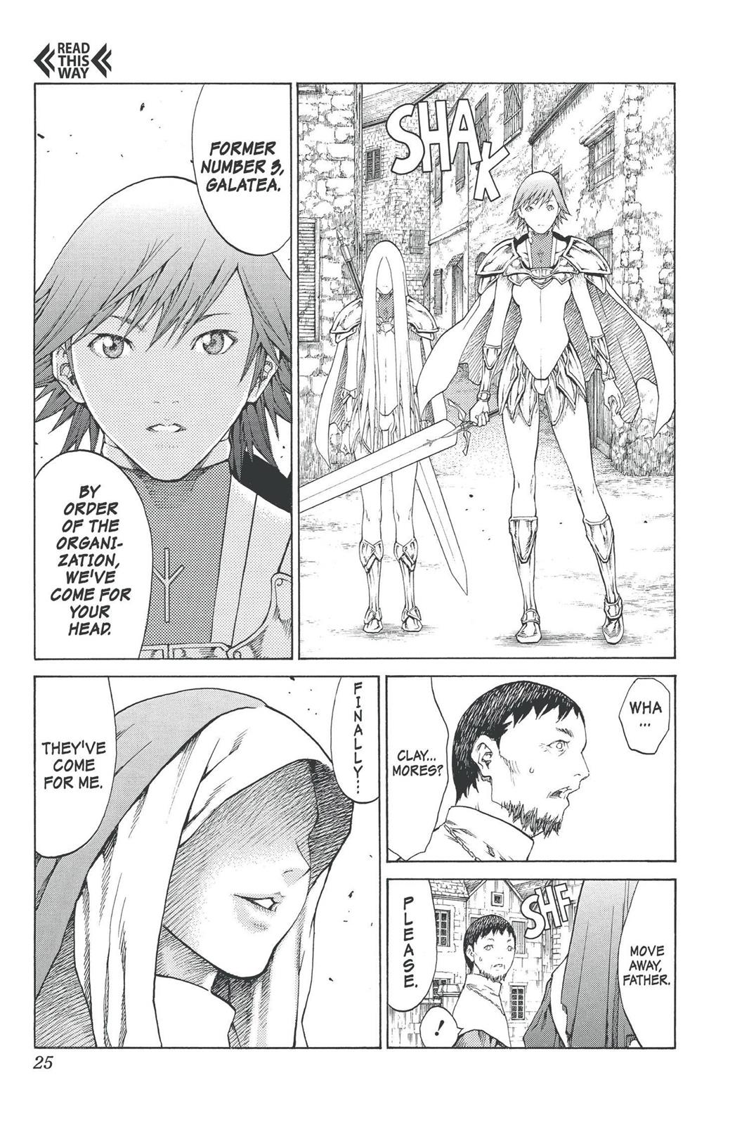Read Claymore en Manga Online