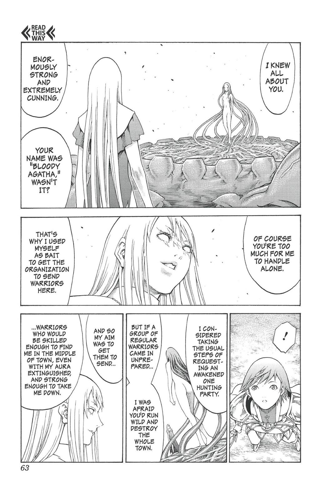 Read Claymore en Manga Online