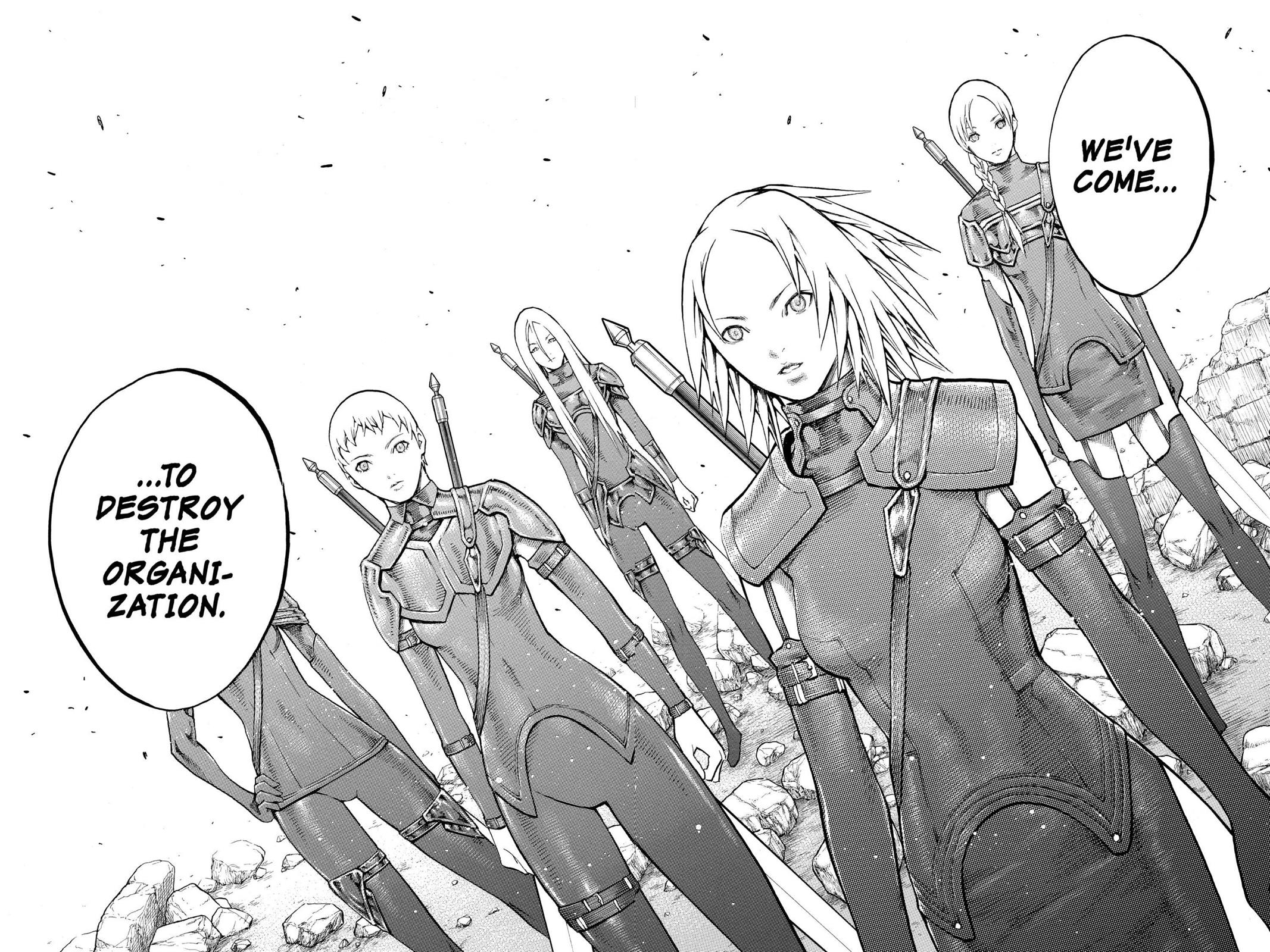 Read Claymore en Manga Online