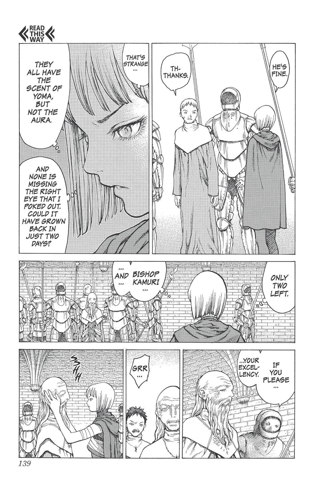 Read Claymore en Manga Online