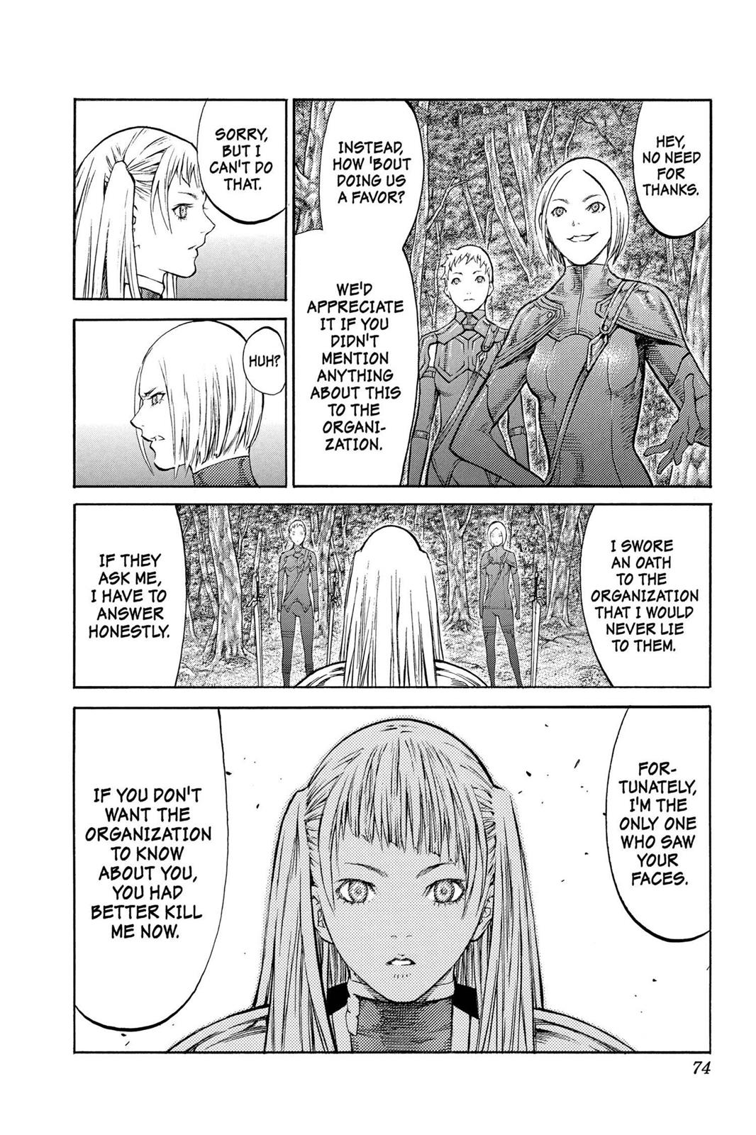 Read Claymore en Manga Online