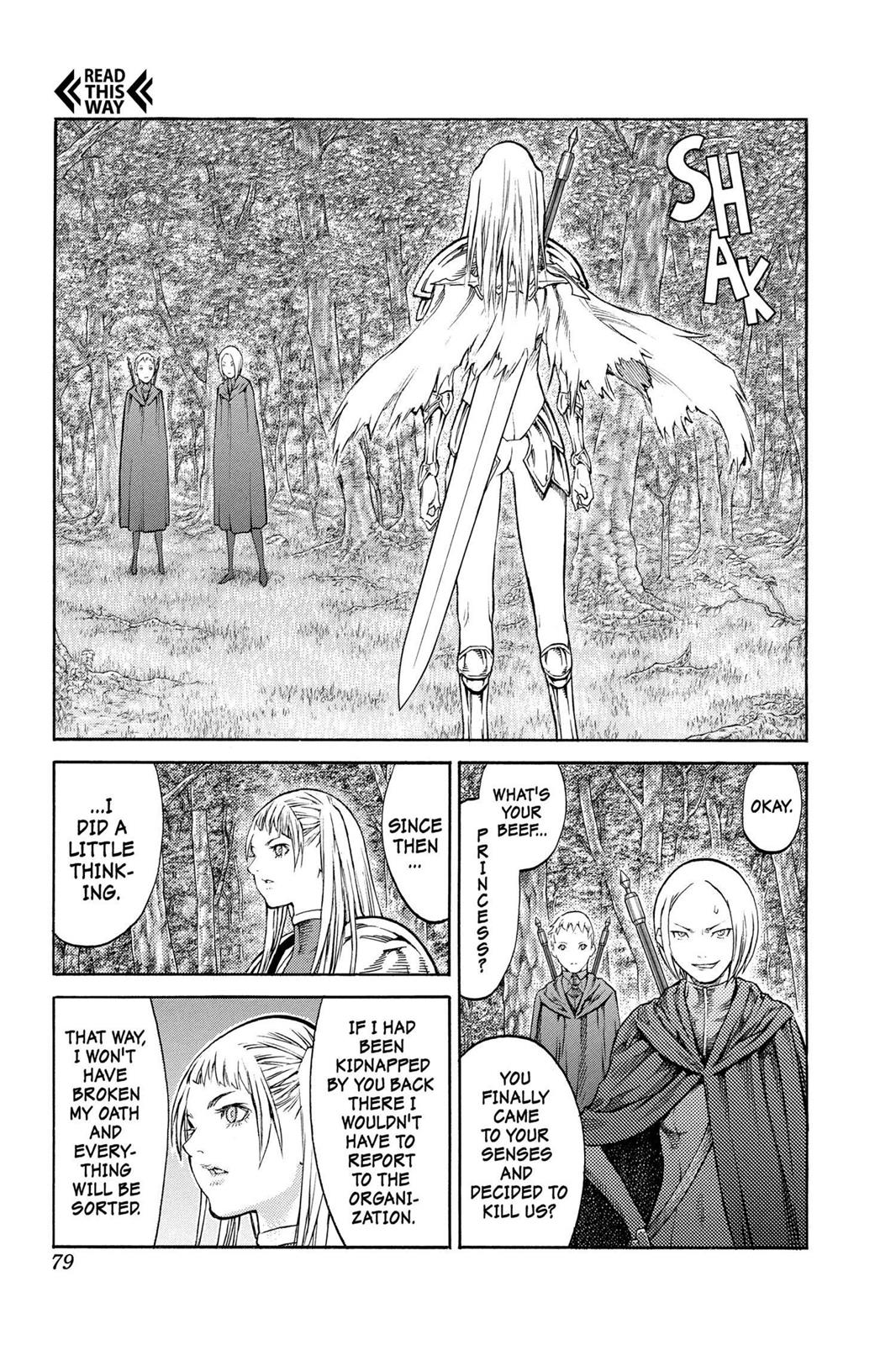 Read Claymore en Manga Online