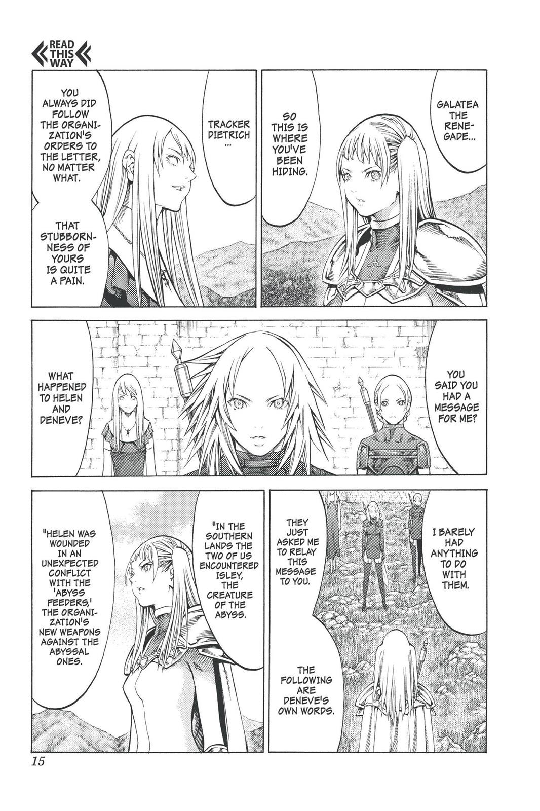 Read Claymore en Manga Online