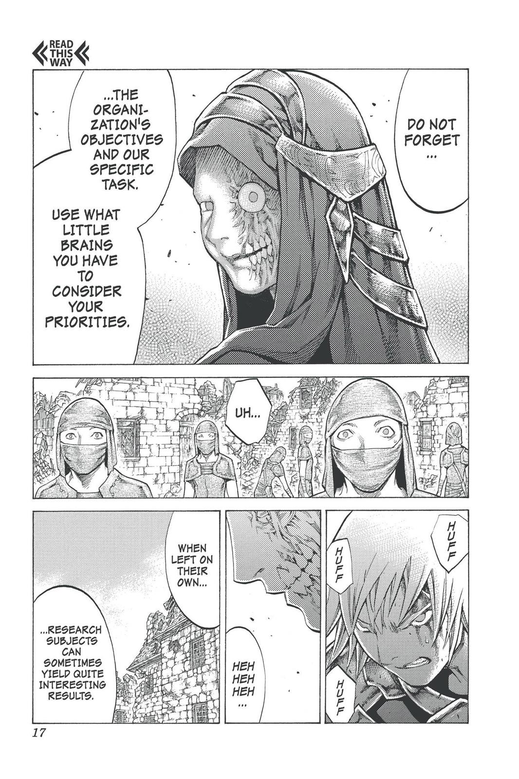 Read Claymore en Manga Online