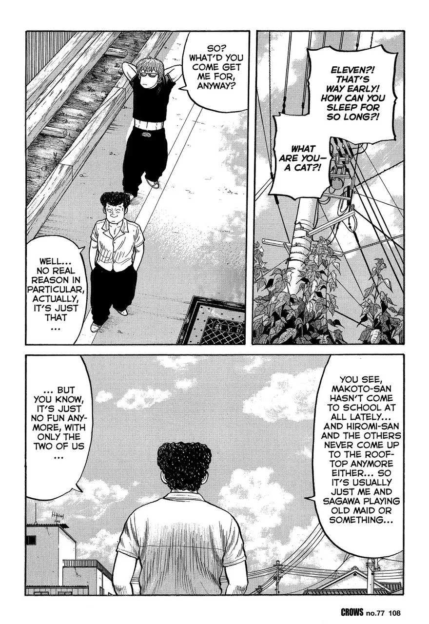 Read Crows en Manga Online