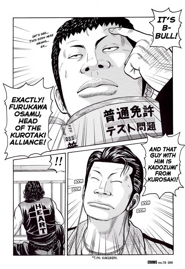 Read Crows en Manga Online
