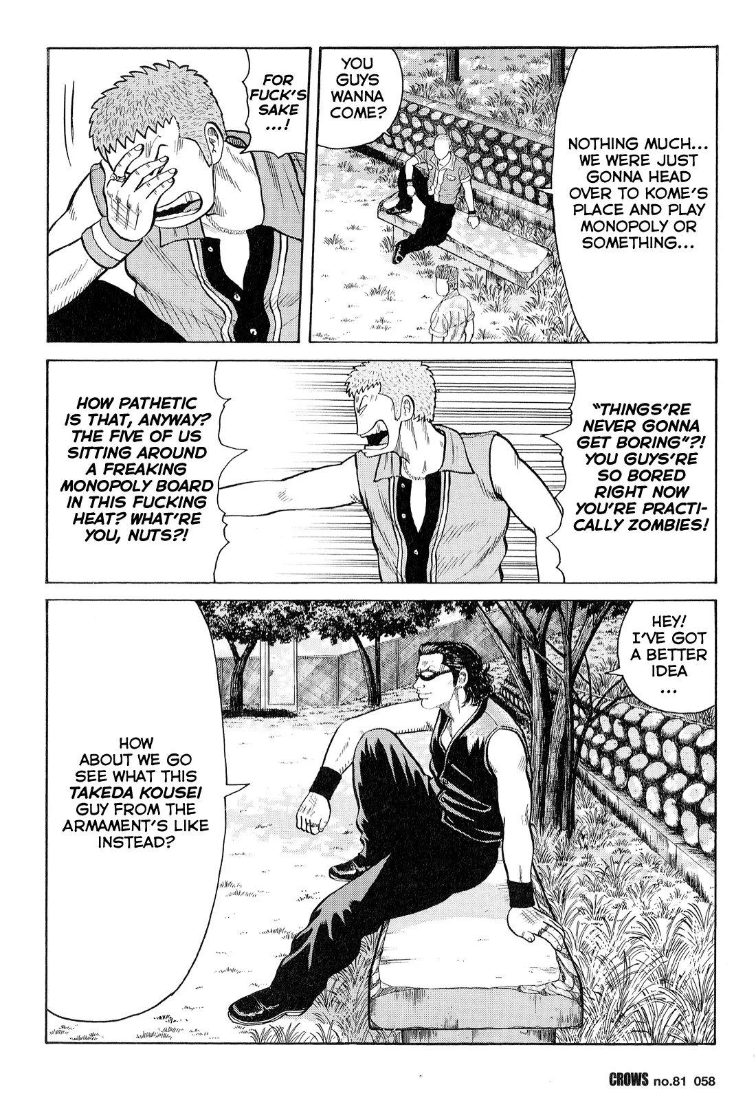 Read Crows en Manga Online